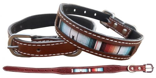 Small leather designed dog collars