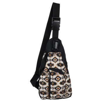 Aztec sunstone sling cross body backpack