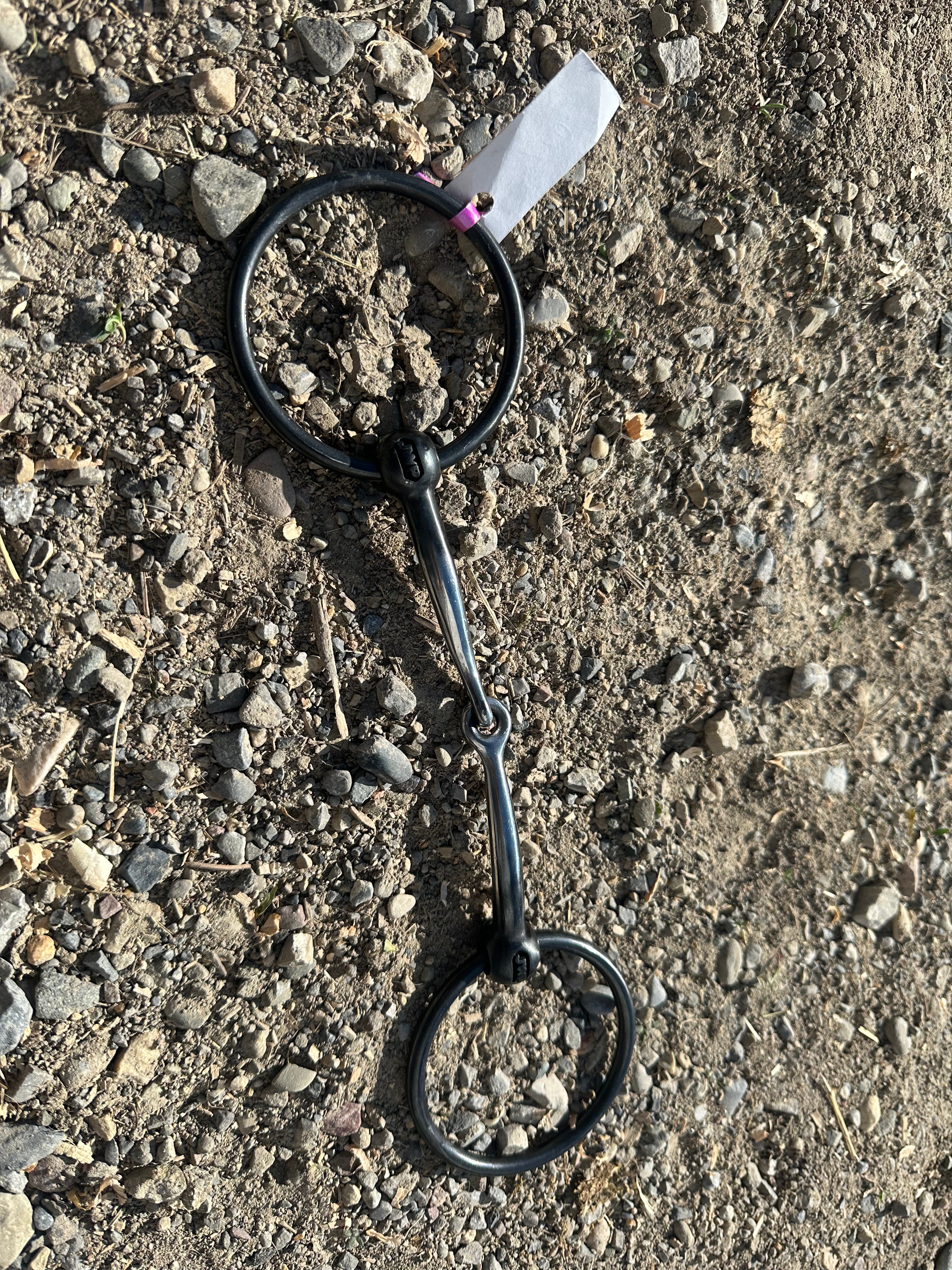 Jeremiah Watt blued ring snaffle