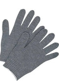 Grey cotton glove large