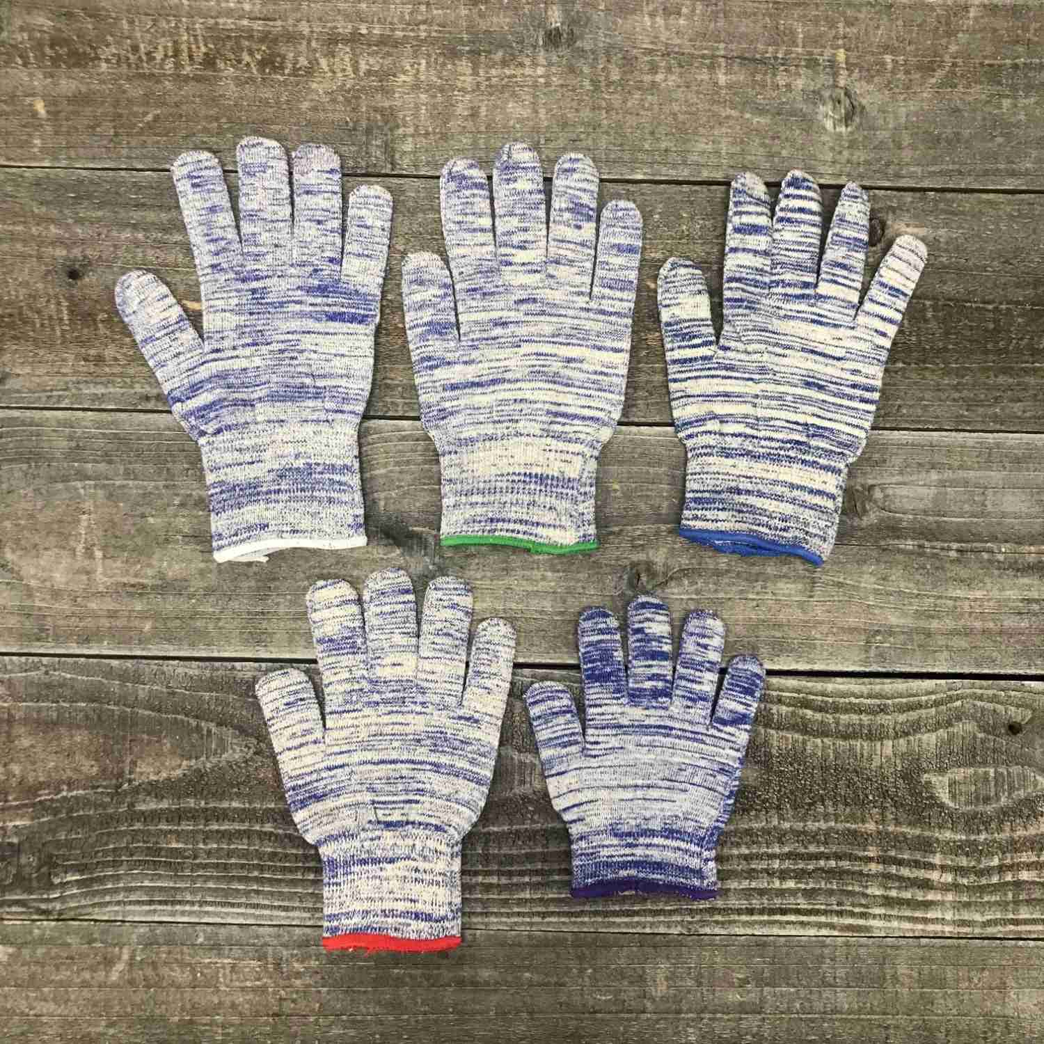 SSG blue streak rope gloves