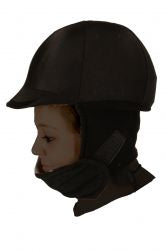 Fleece Lycra helmet cover