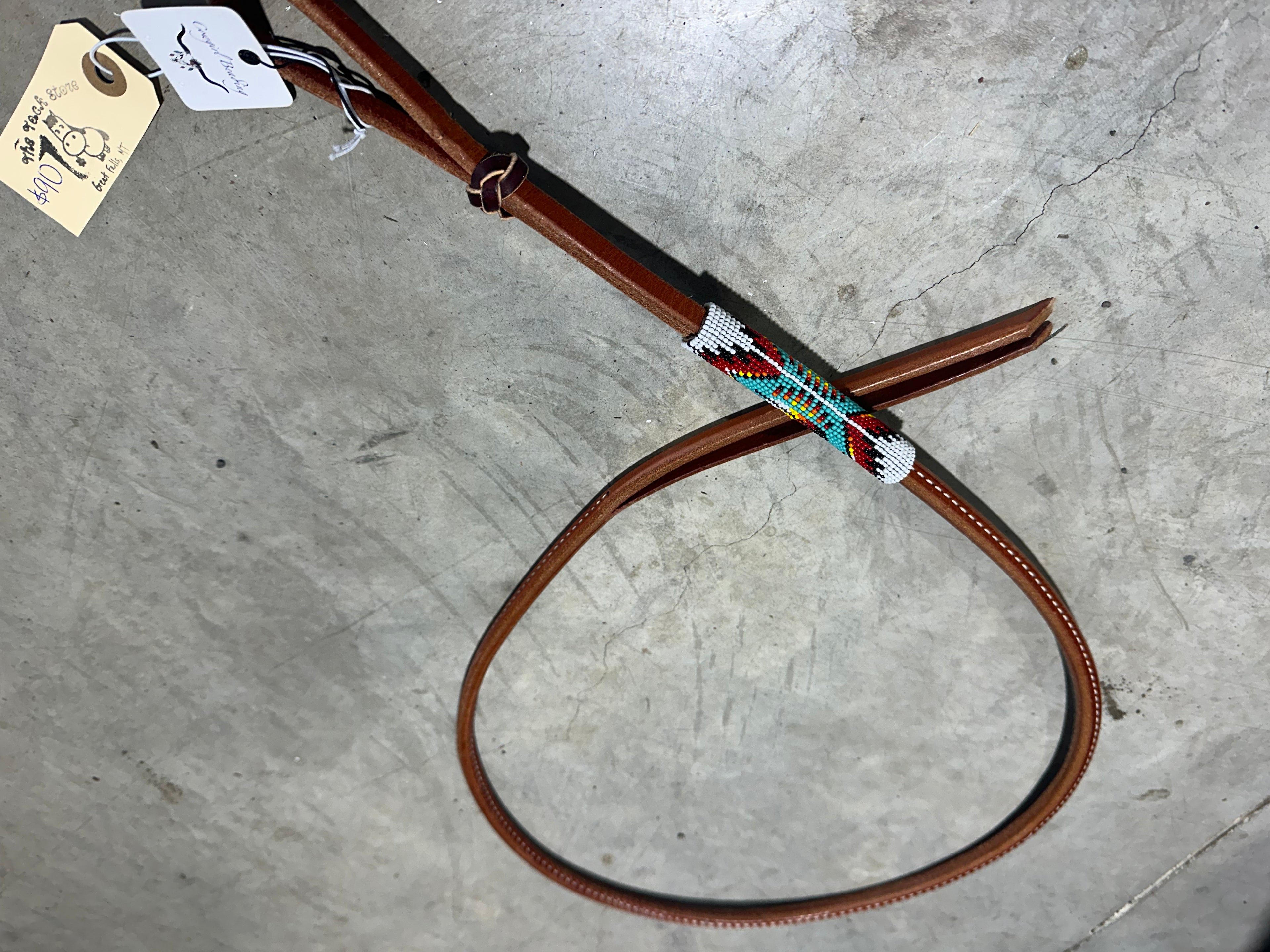 Montana made hand beaded custom over & under