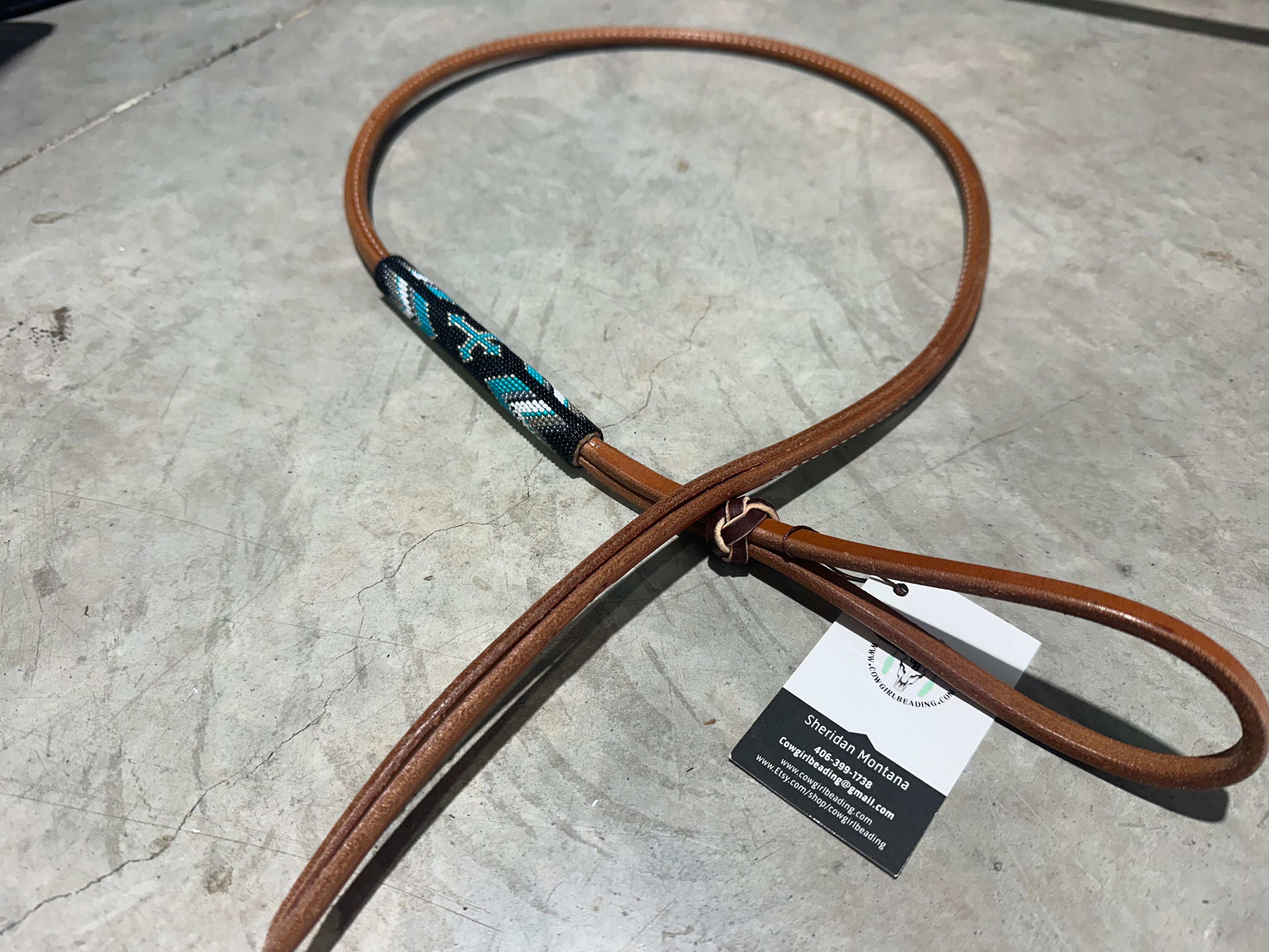 Montana made hand beaded custom over & under