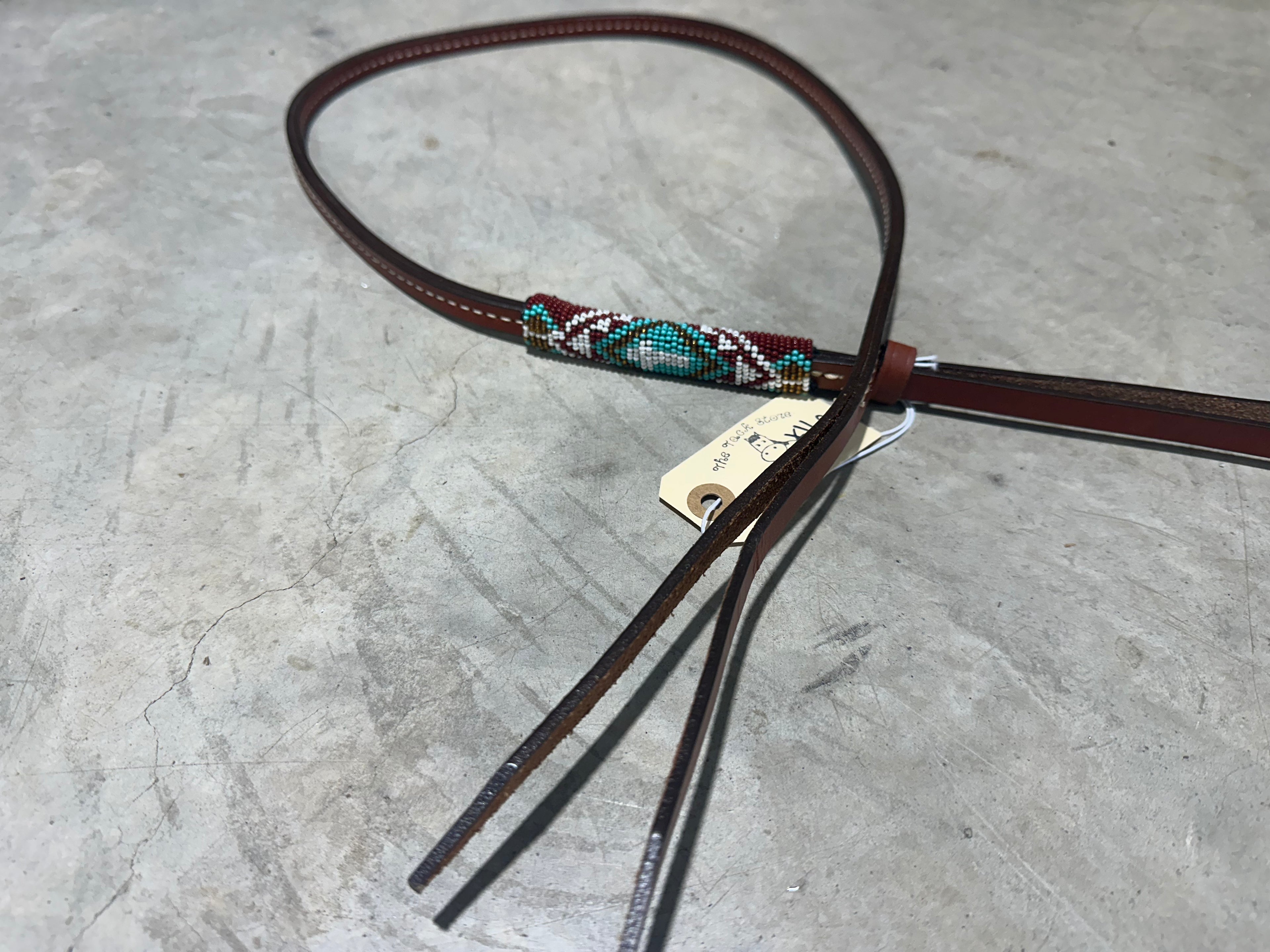 Cross beaded over & under