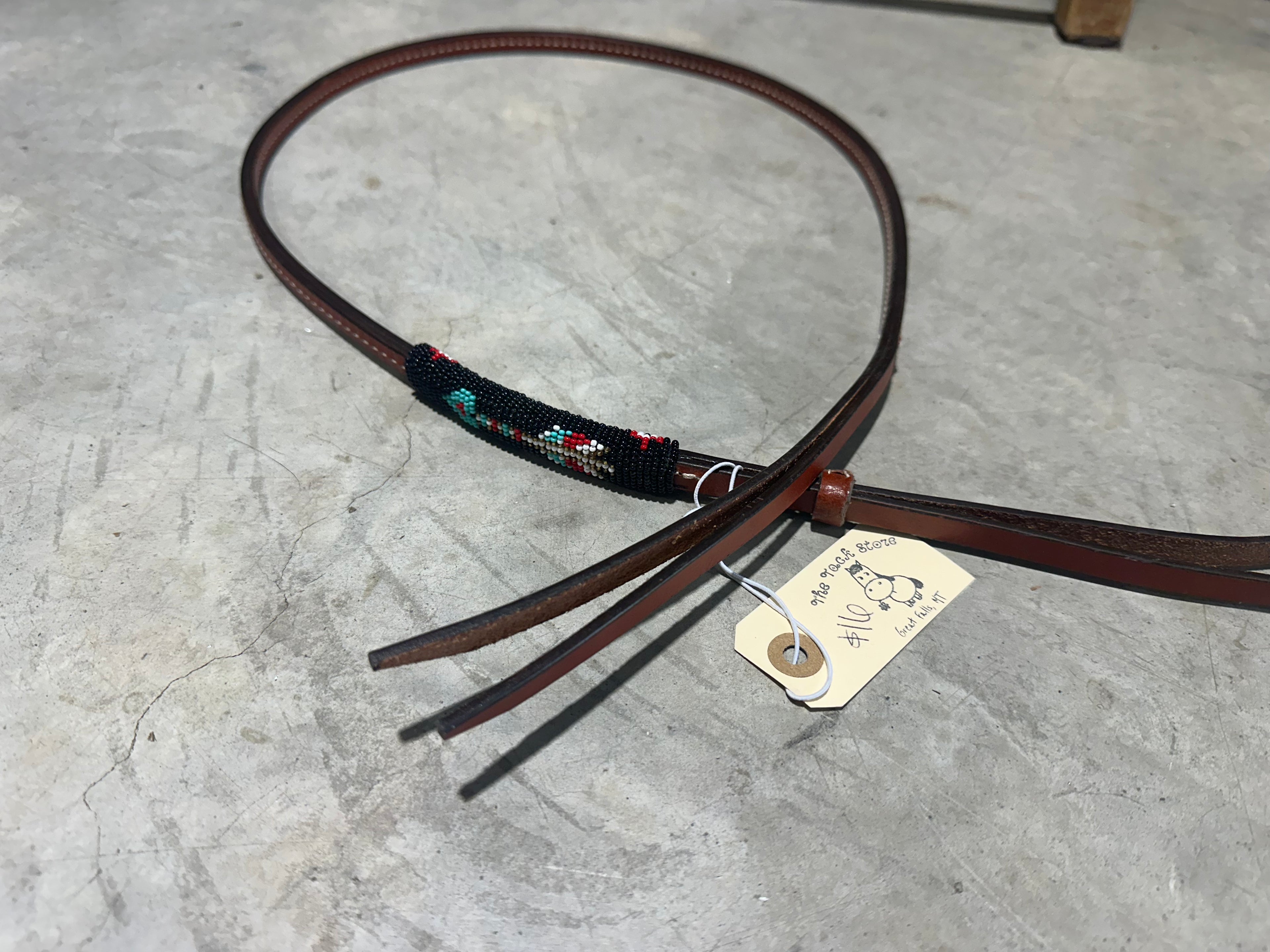 Beaded arrow over & under