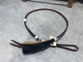 Over & under with rawhide accents & horse hair end