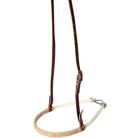 Professionals Choice 3/8” lariat rope nose band with rawhide ￼