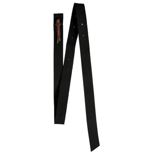 Professionals Choice Black nylon latigo pony size