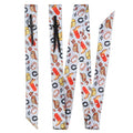 Wild West print nylon off billet in latigo set ￼