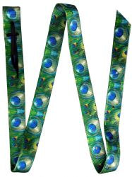 Peacock nylon latigo & off billet set