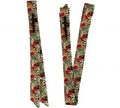 Floral cheetah nylon off billet and latigo set ￼