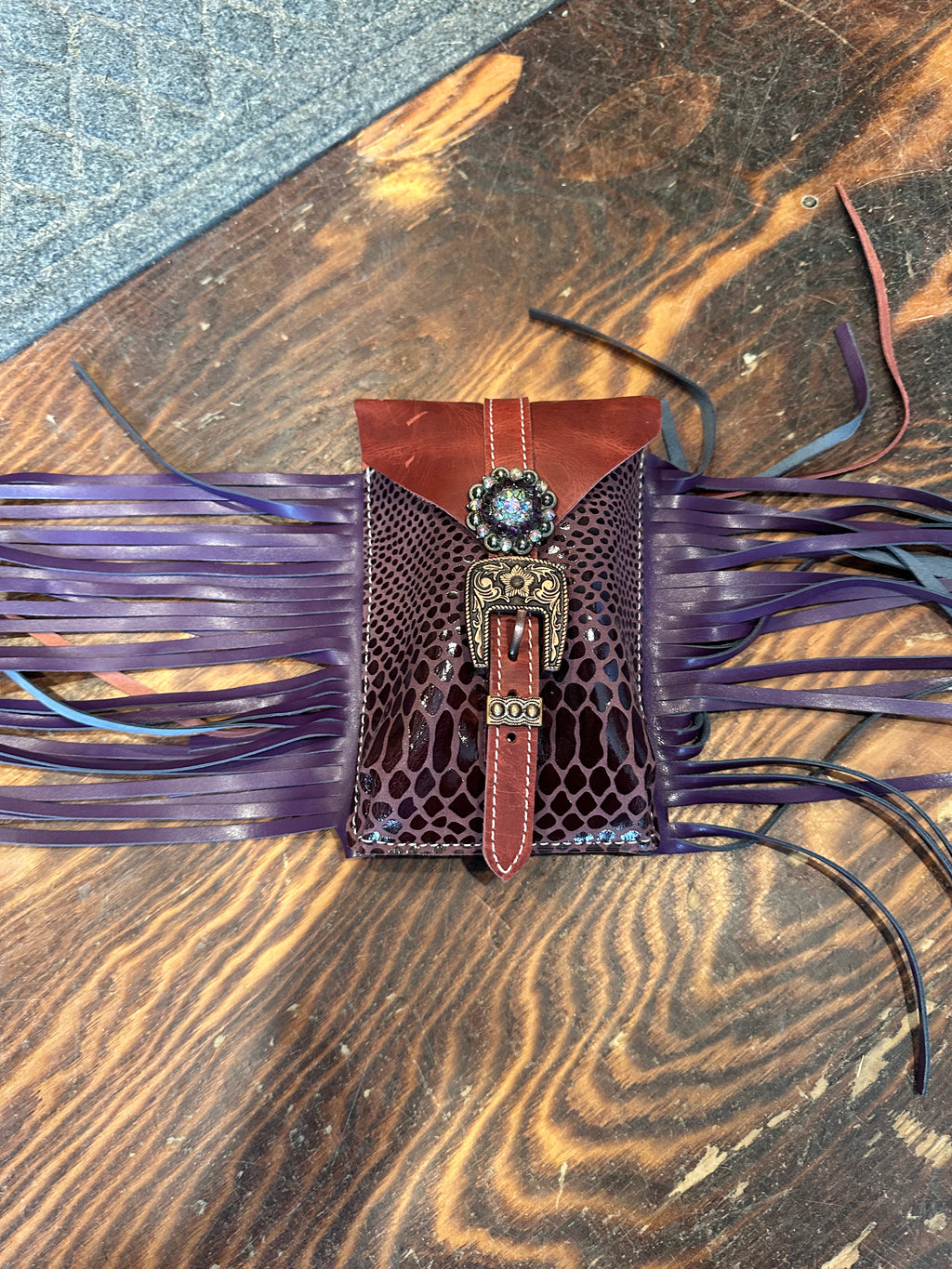 Rear cinch bag