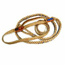 Barstow pro rodeo custom Brazilian 9/7 left hand full leather soft tail bull rope