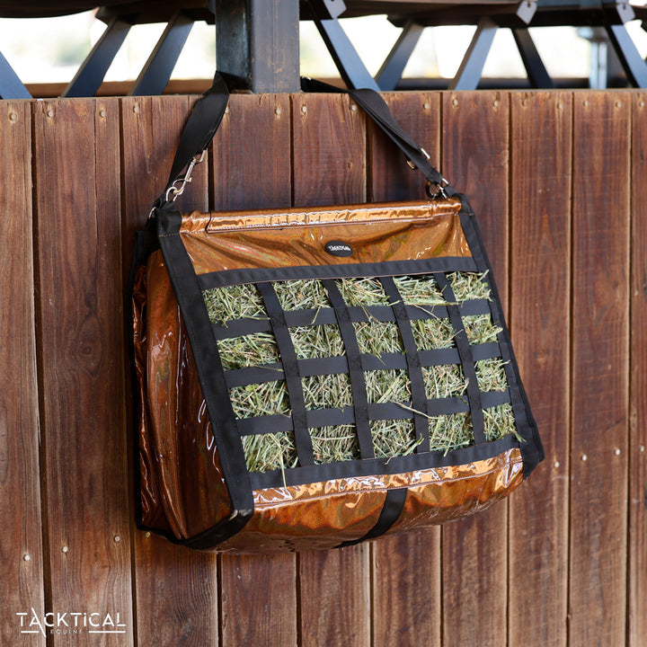 Bronze chrome elite Tacktical hay bag