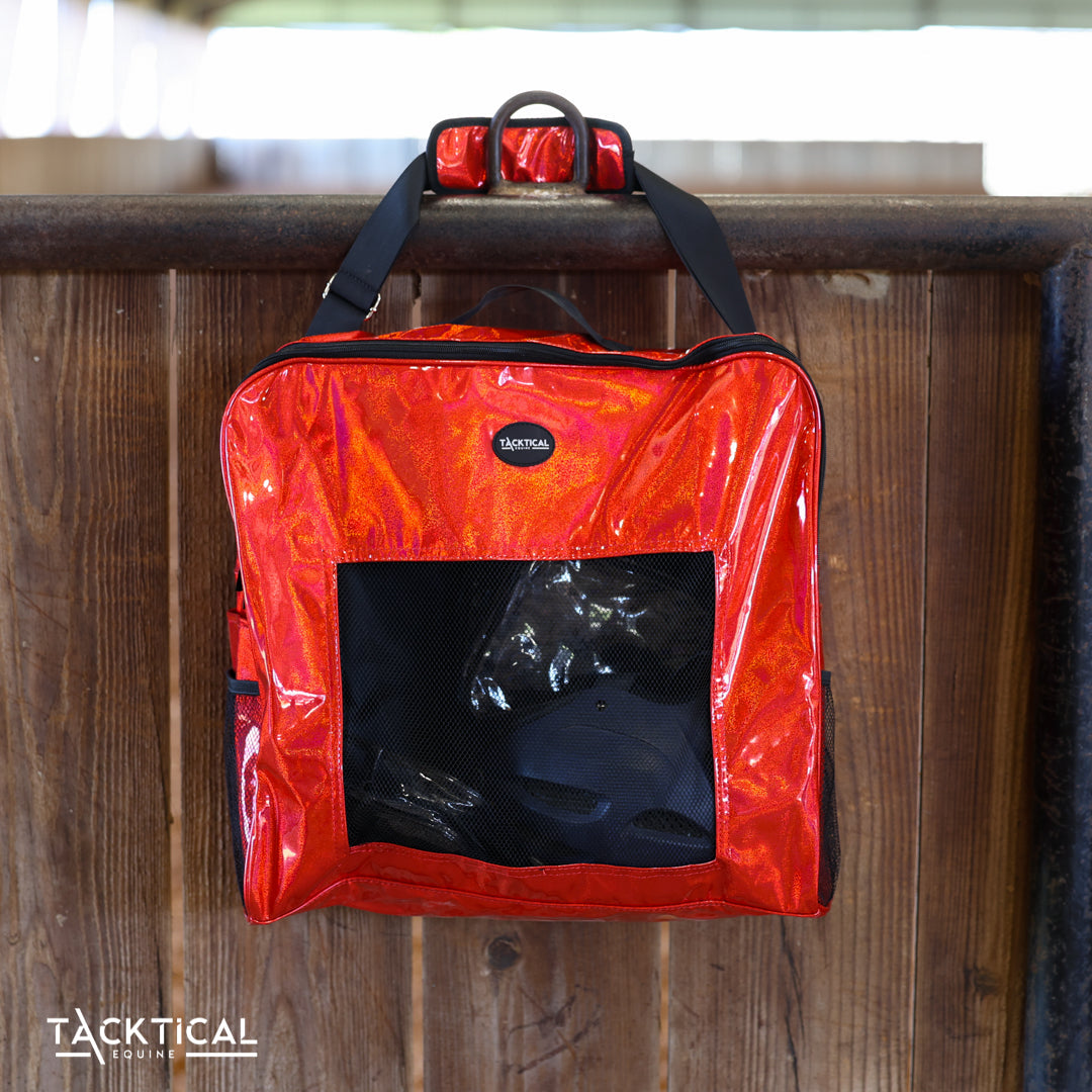 Cherry chrome deluxe sports boot bag by Tacktical