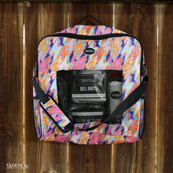 Neon lightning bolt deluxe sports boot bag by Tacktical ￼