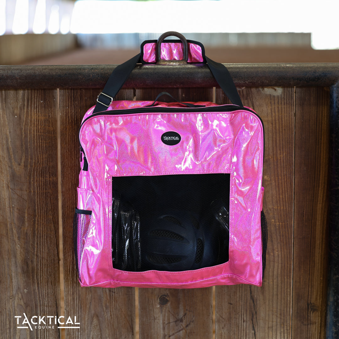 Rose chrome deluxe sports boot bag by Tacktical ￼