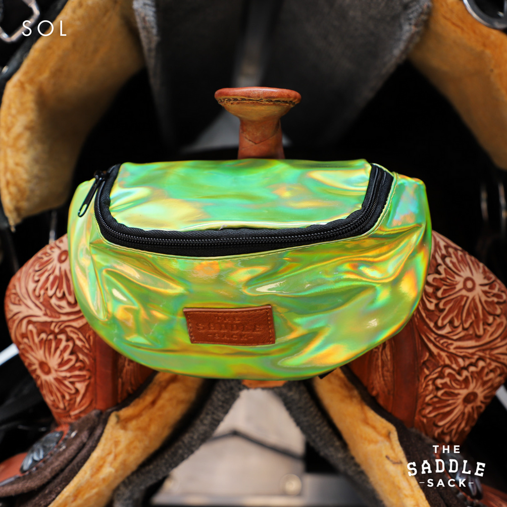 Holographic saddle sack pro