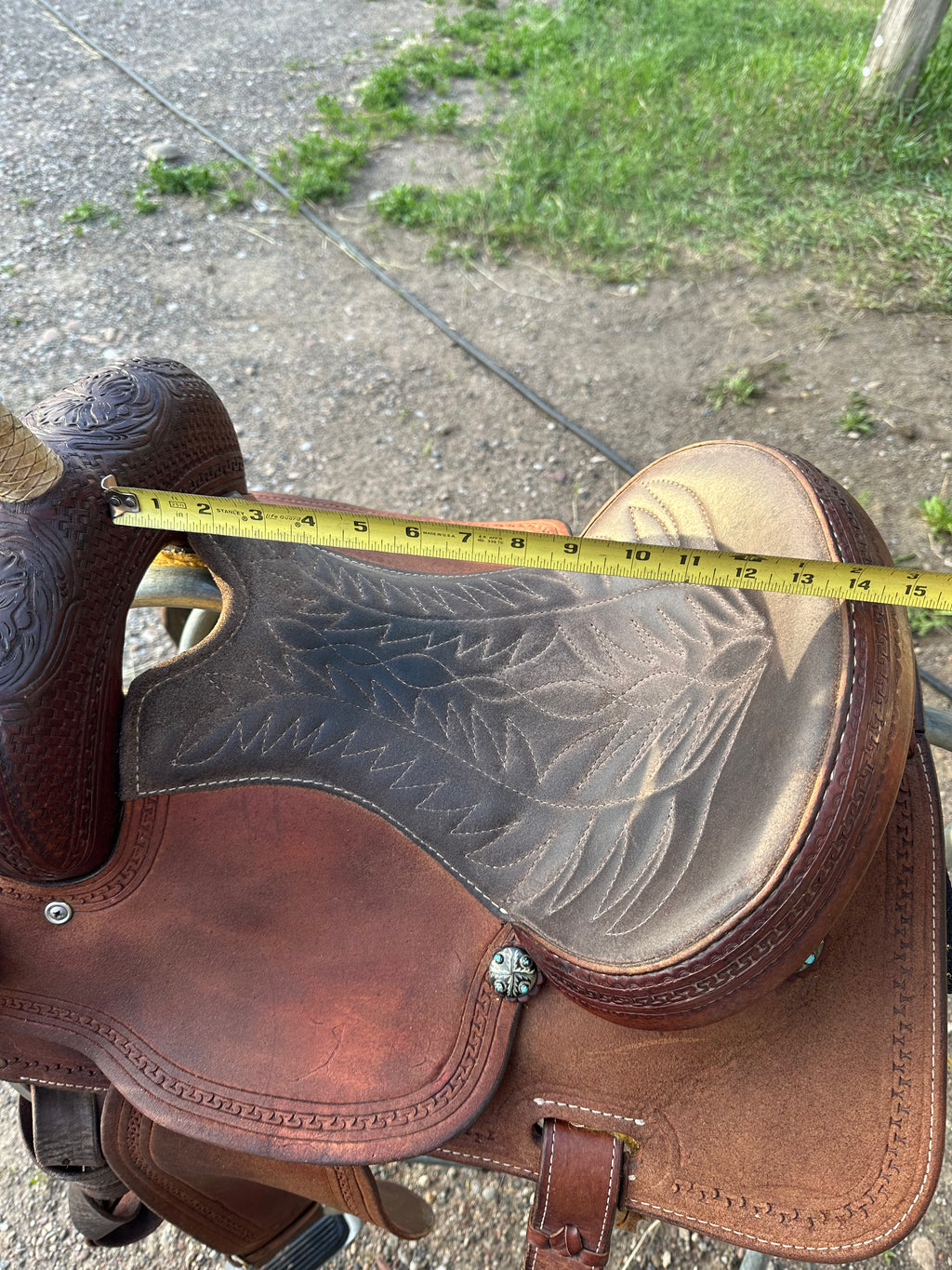 14” Corriente barrel saddle
