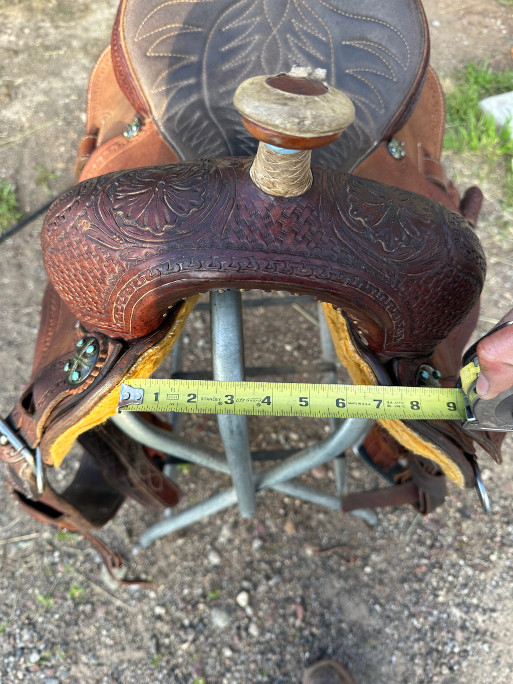 14” Corriente barrel saddle