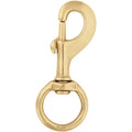 Brass swivel snap