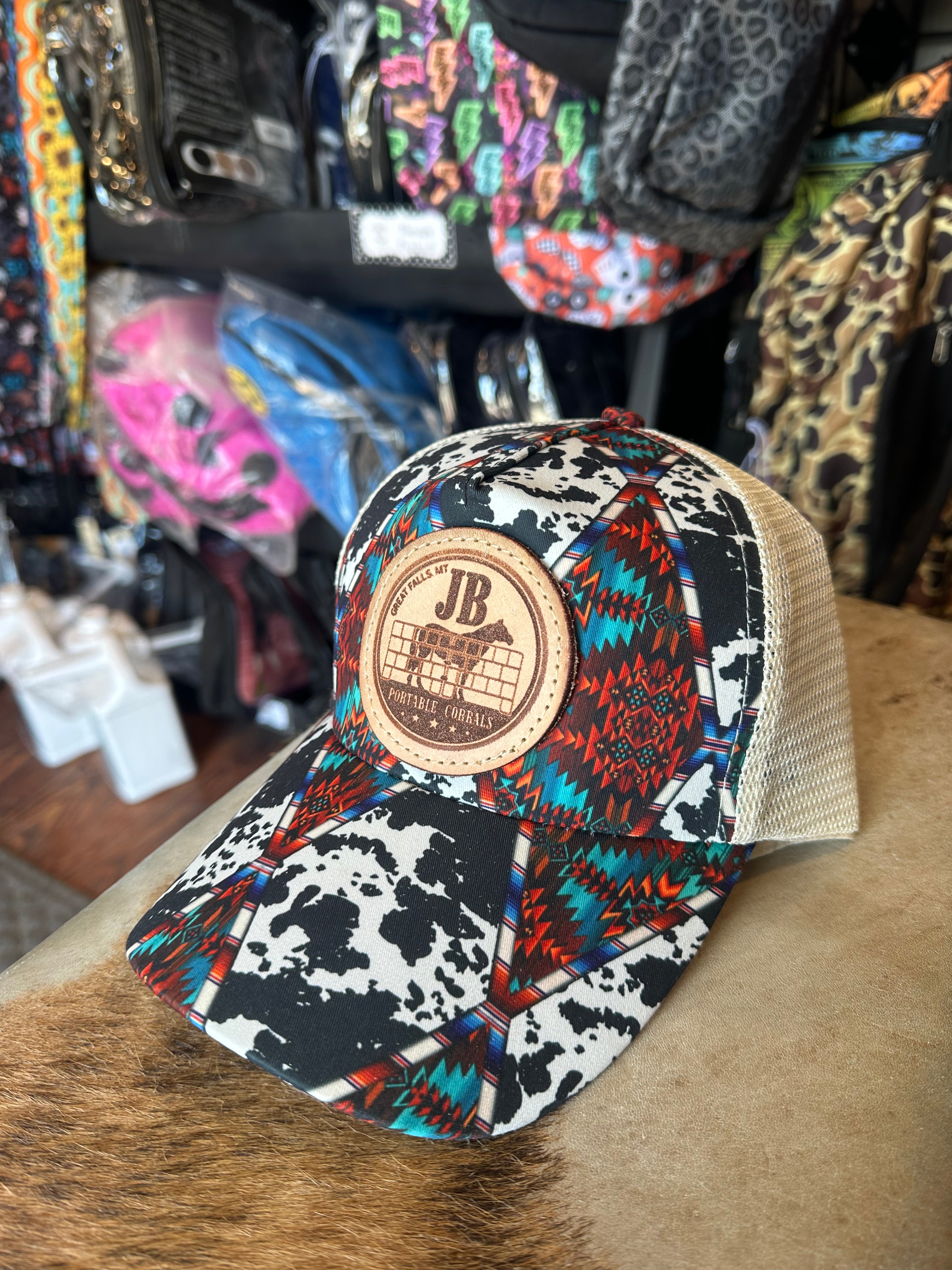 Women’s baseball caps The Tack Store/ JB Portable Corrals