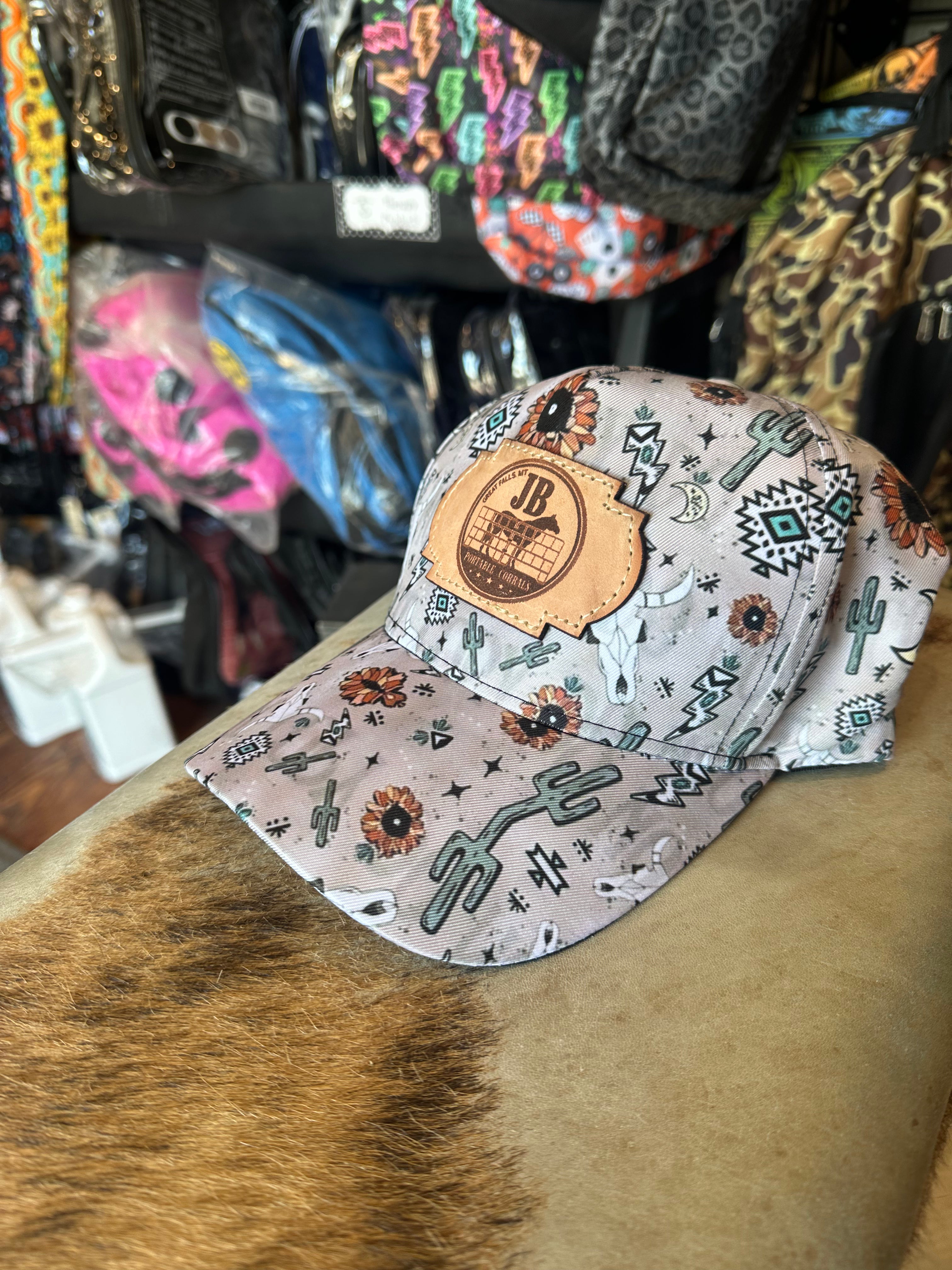 Women’s baseball caps The Tack Store/ JB Portable Corrals