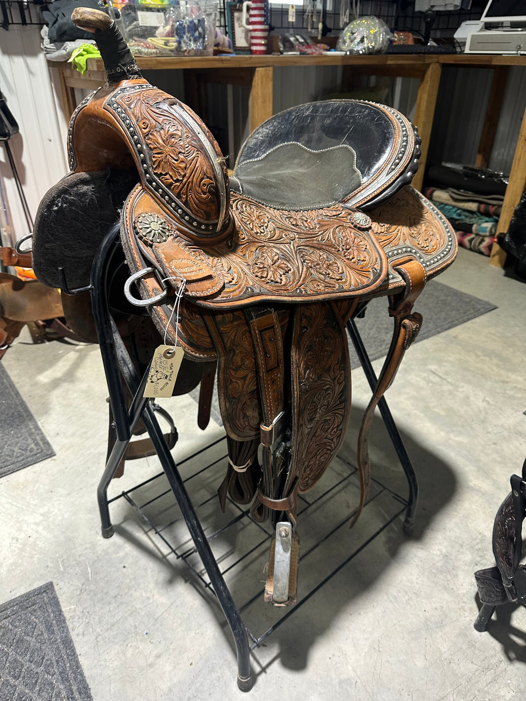 15.5” Panther Canyon barrel saddle