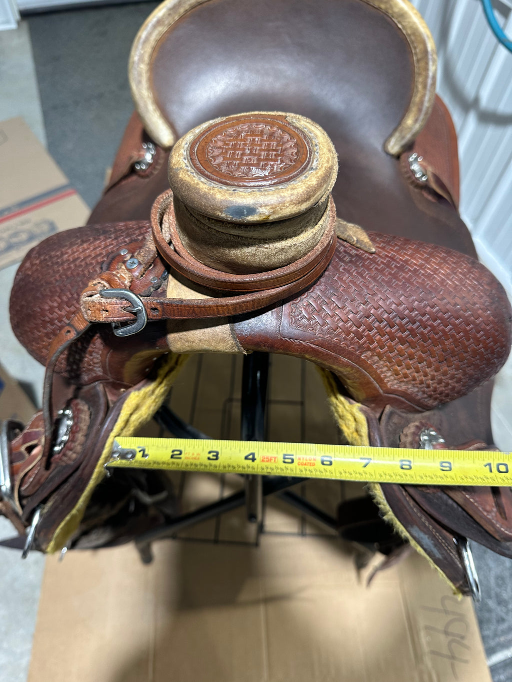 15” NRS ranch roper competitor