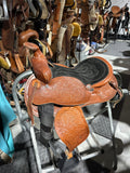 12” kids saddle