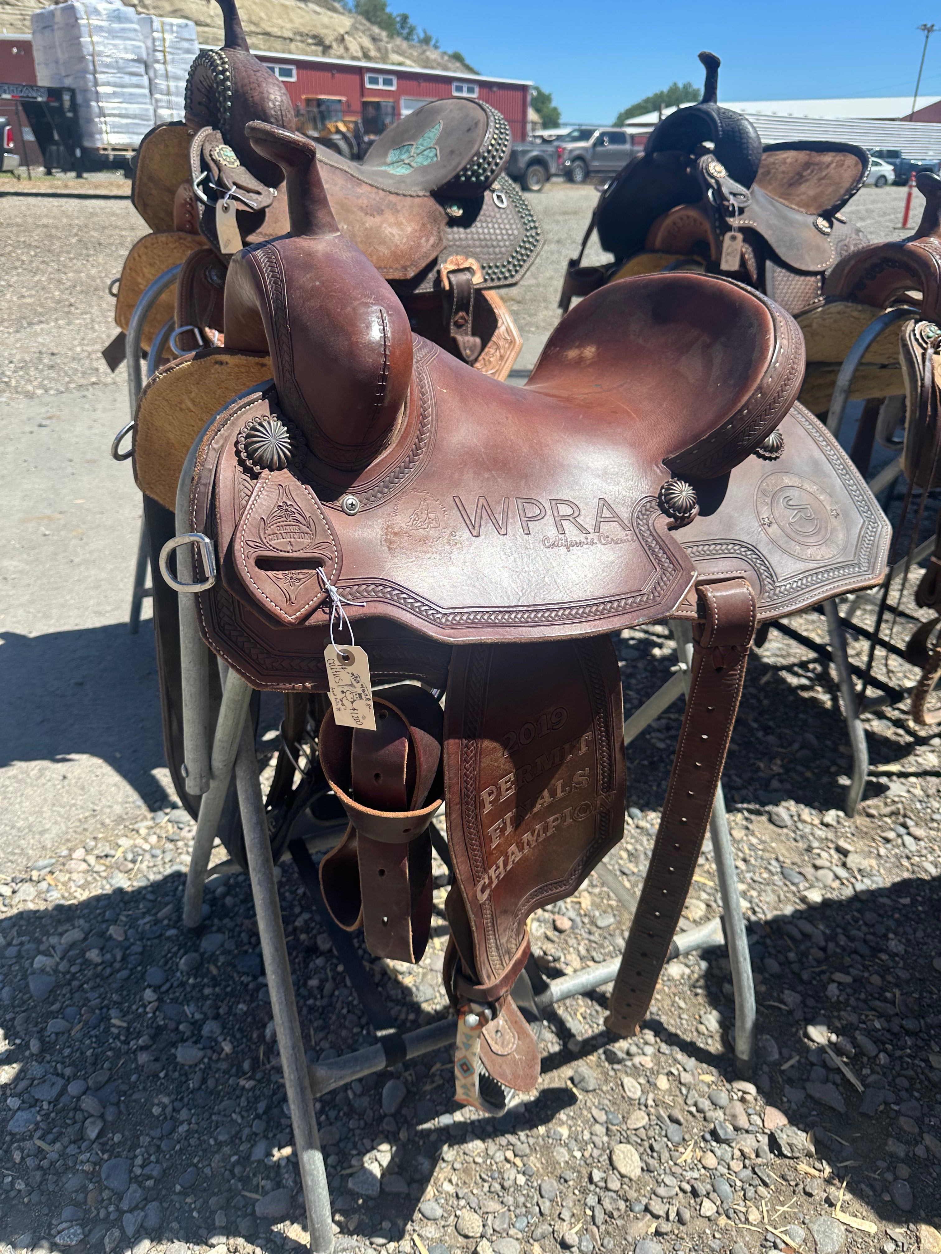 14” cactus trophy barrel saddle