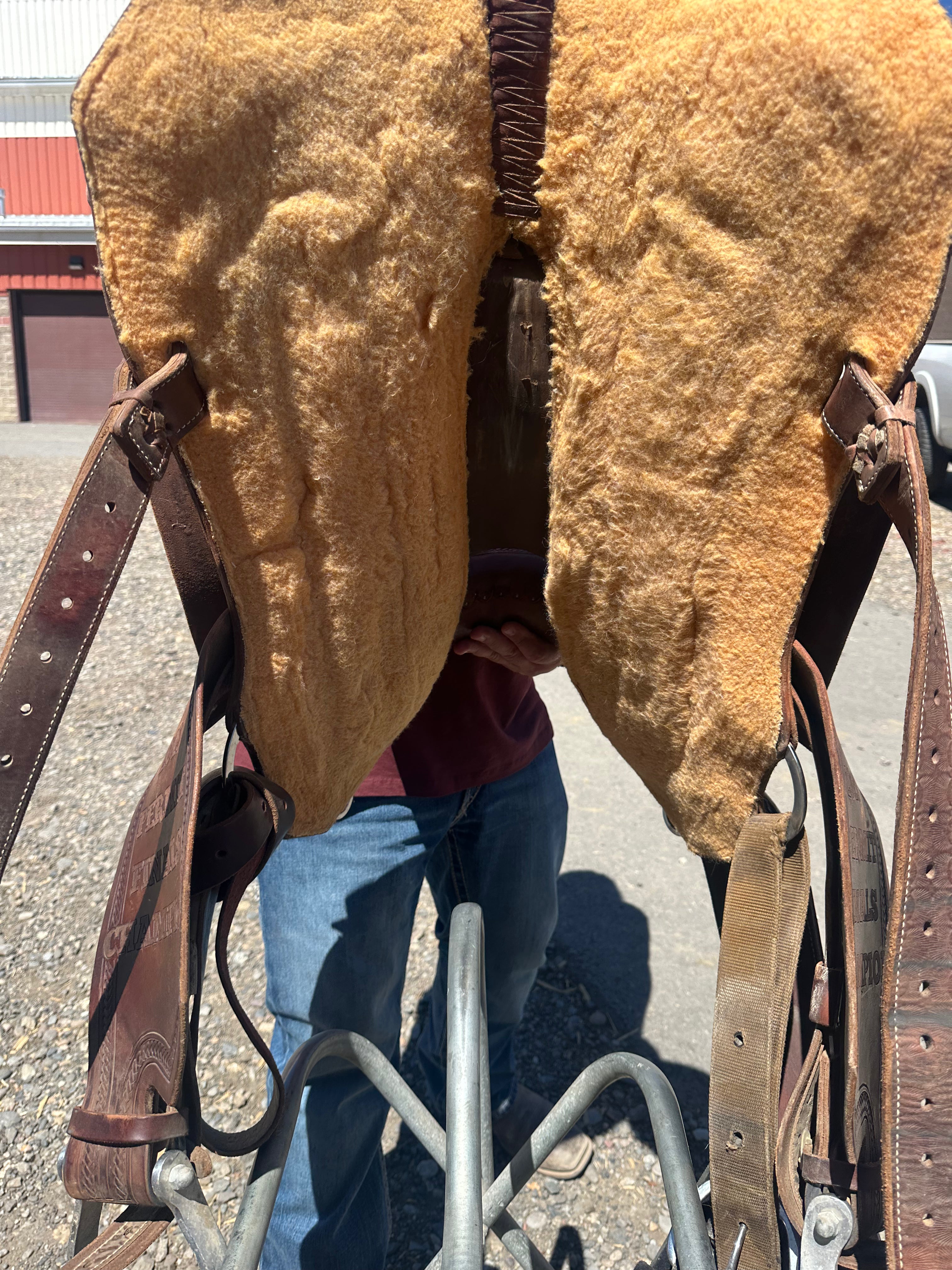 14” cactus trophy barrel saddle