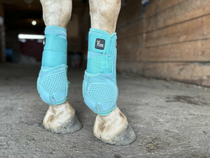 V20x Alliance Equine sport protective boots fronts medium