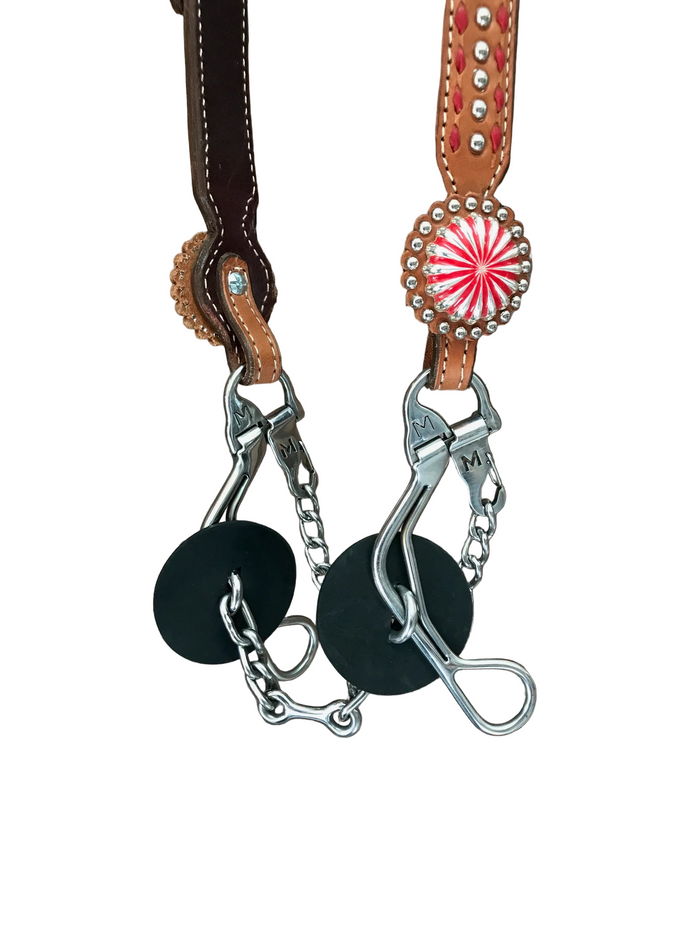 MERRILL BITS SWING TOP SHORT GAG CHAIN DOGBONE