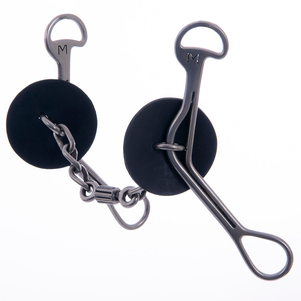 MERRILL BITS MEDIUM GAG CHAIN DOGBONE ROLLER