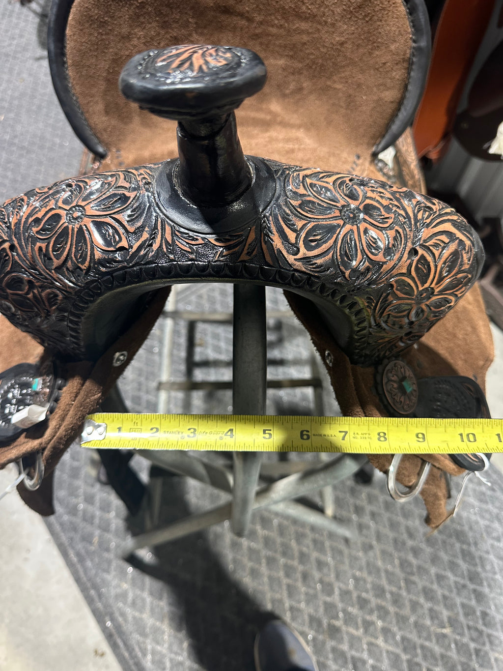 13” Silva light weight barrel saddle made in Brazil