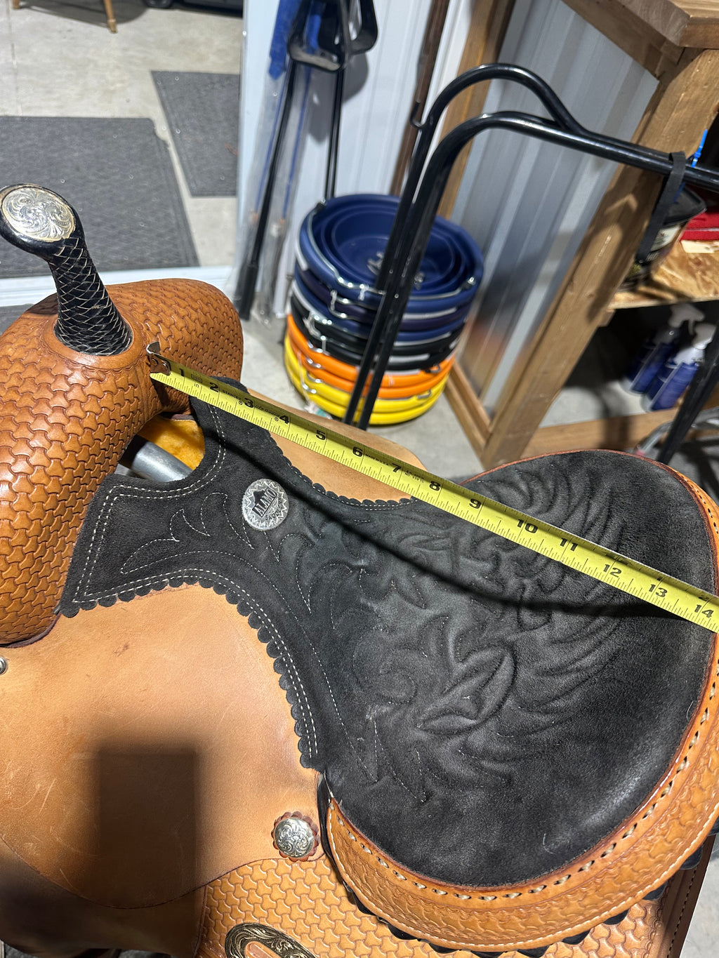 14” Alamo barrel saddle