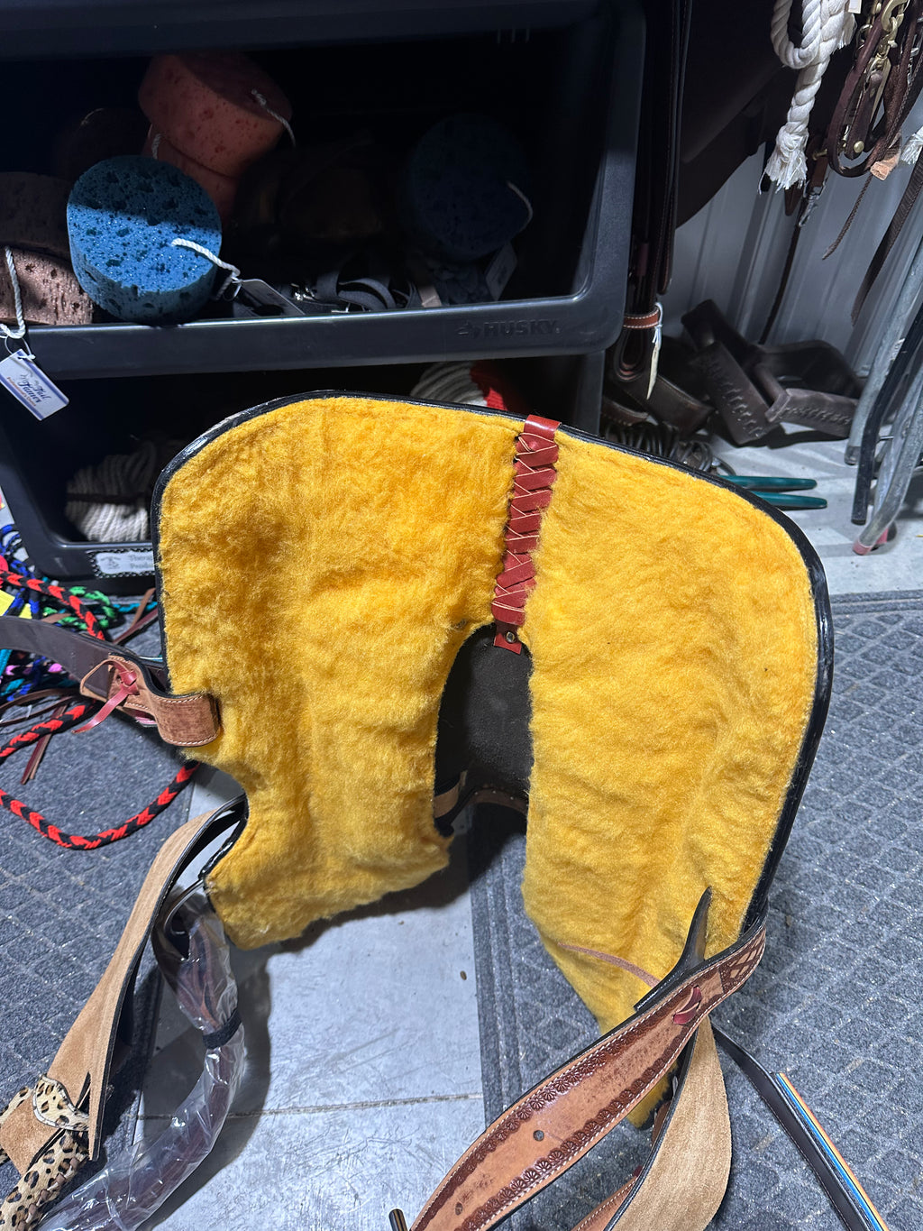 15” double t barrel saddle