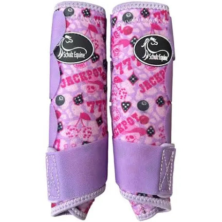 Schulz equine jackpot 2 pack medium splint boots