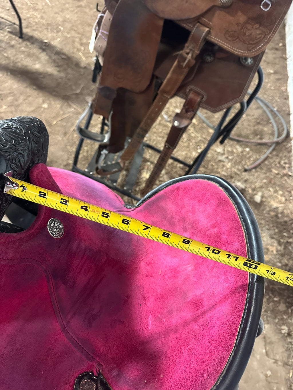 12.5” Silva hybrid light weight Brazilian barrel saddle