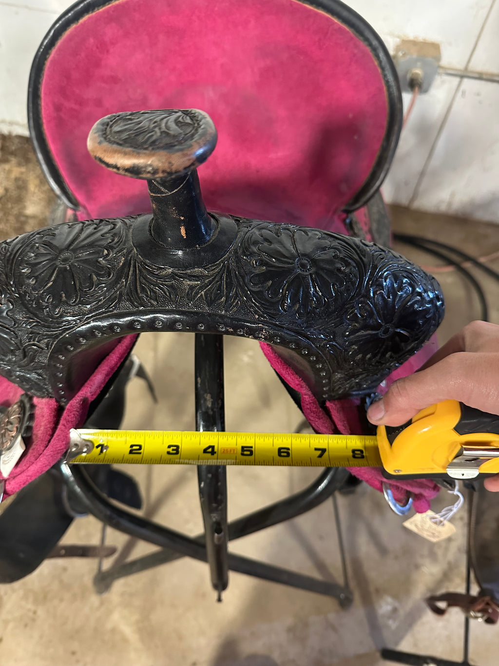 12.5” Silva hybrid light weight Brazilian barrel saddle