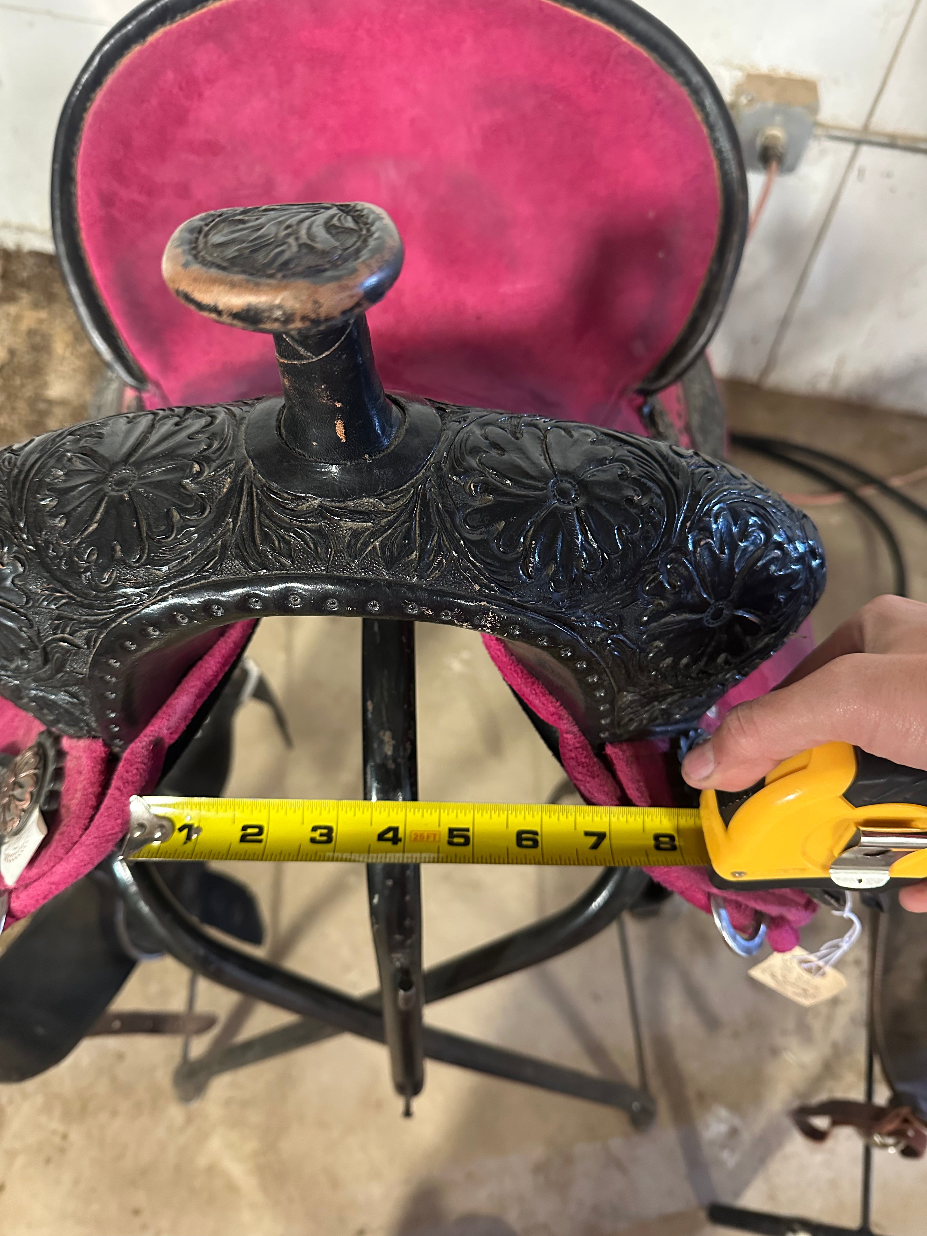 12.5” Silva hybrid light weight Brazilian barrel saddle