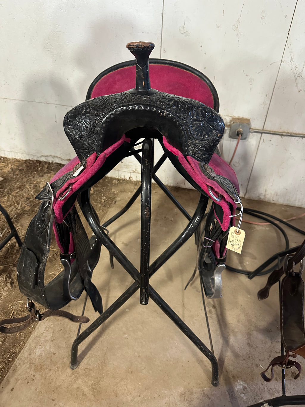 12.5” Silva hybrid light weight Brazilian barrel saddle