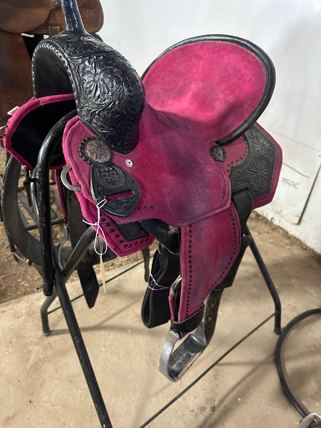 12.5” Silva hybrid light weight Brazilian barrel saddle