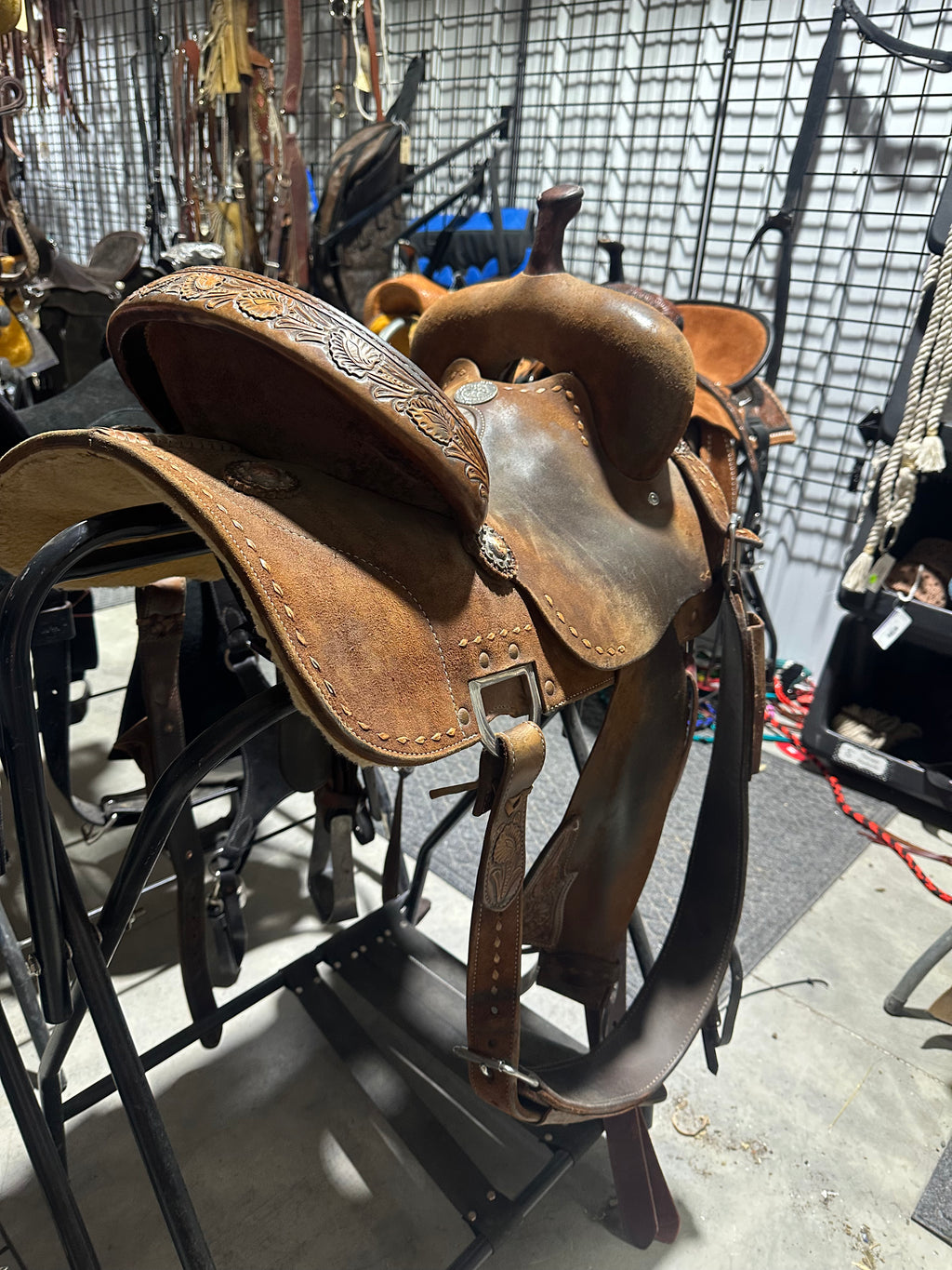 13.5” sue smith by Three Forks saddlery