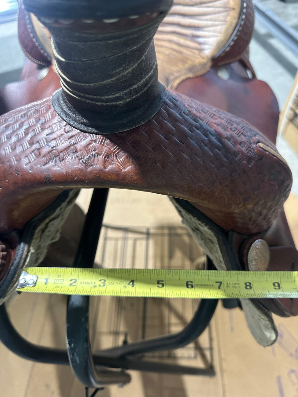 15.5” Texas saddlery