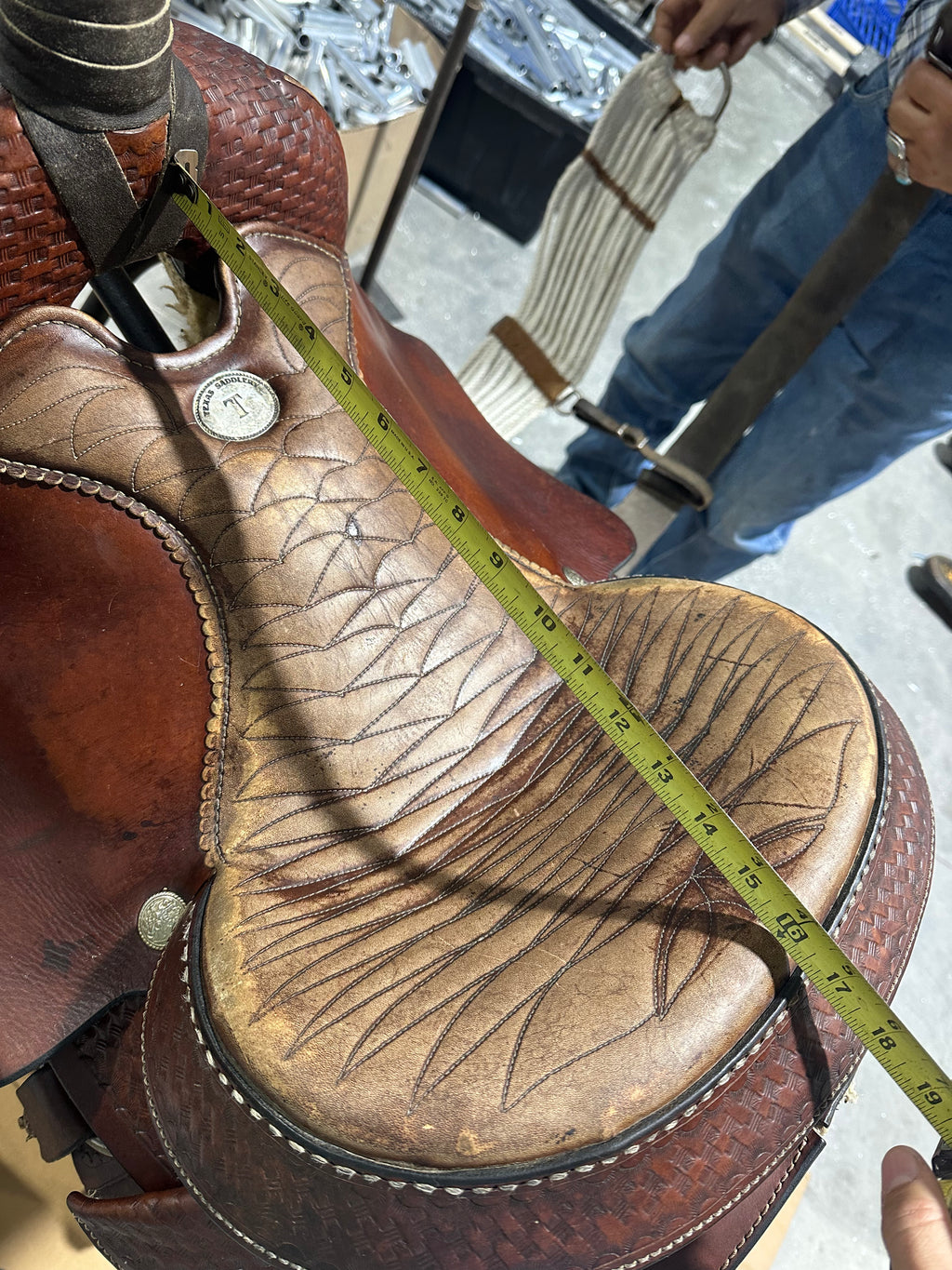 15.5” Texas saddlery