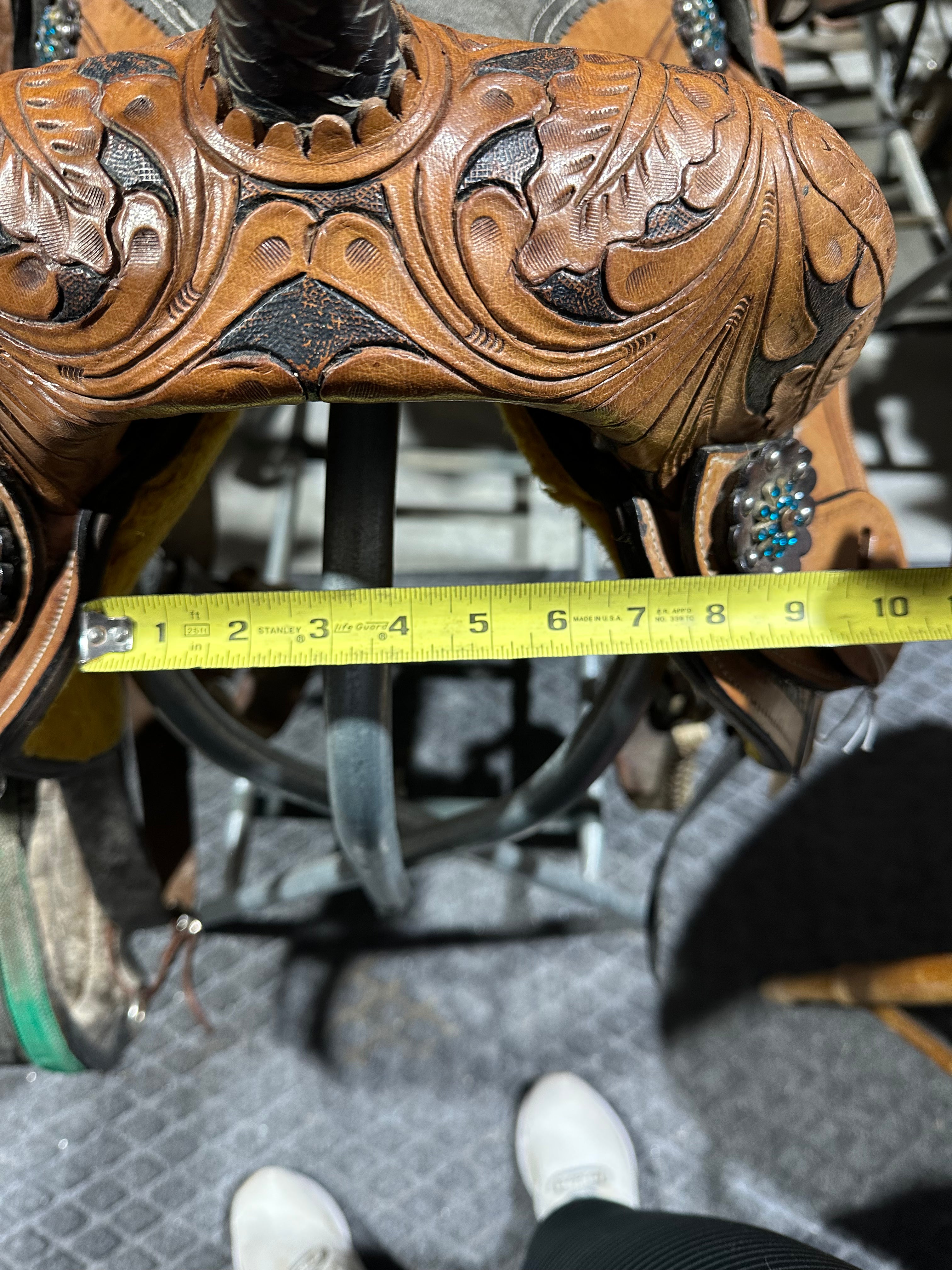 15” no name barrel saddle