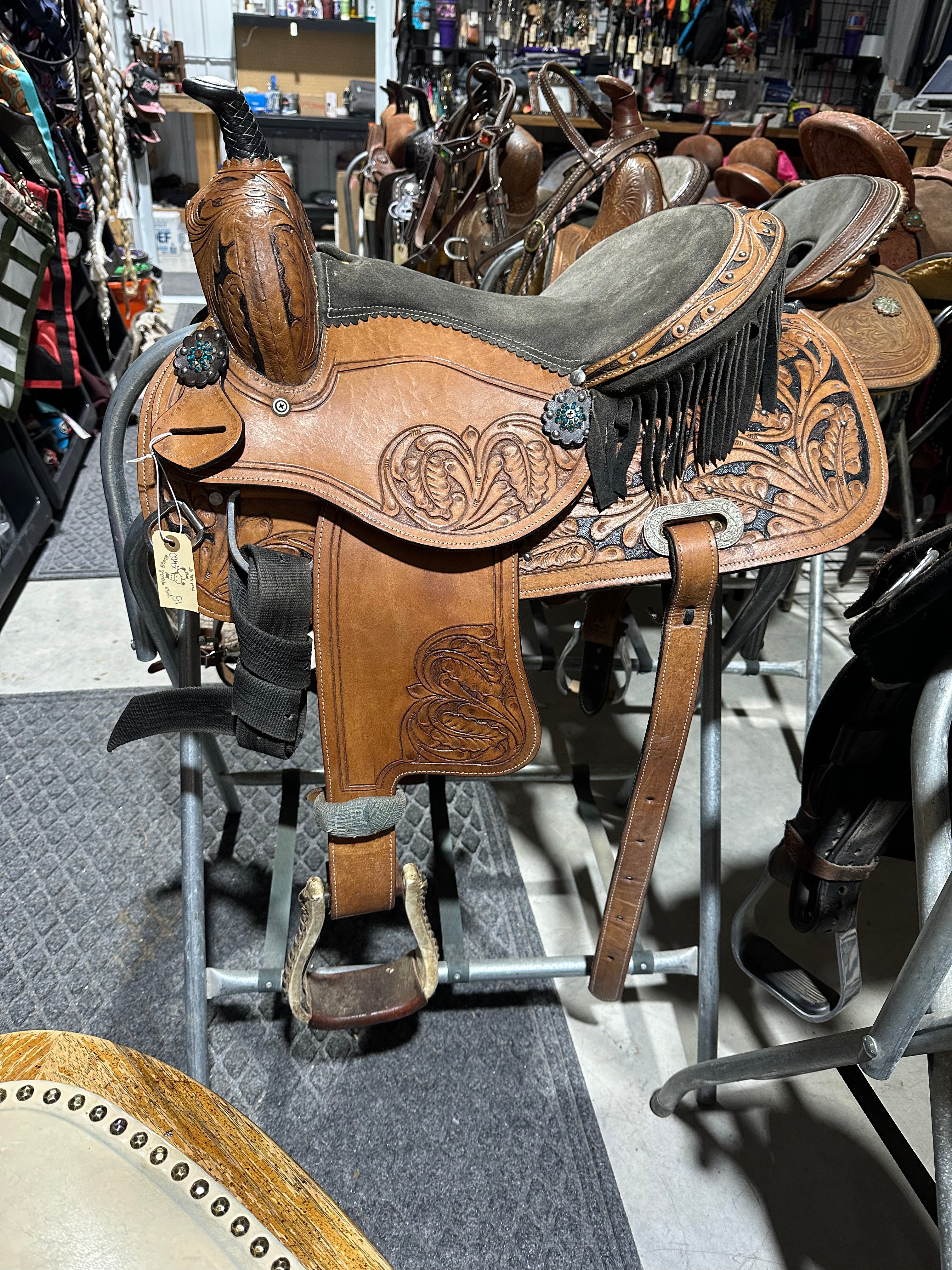 15” no name barrel saddle